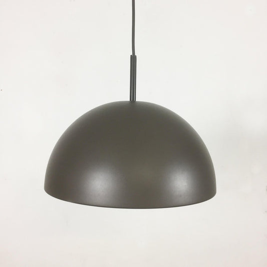 Brown Metal Bubble Hanging Light by Rolf Krüger for Staff Leuchten, Germany, 1970s