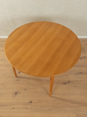 Brown Oak Dining Table, 1960s-GPP-2036784