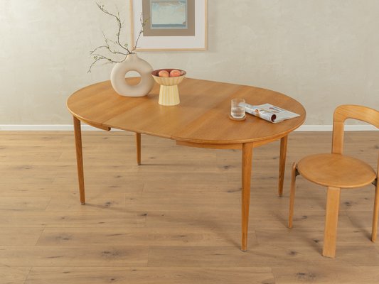 Brown Oak Dining Table, 1960s-GPP-2036784