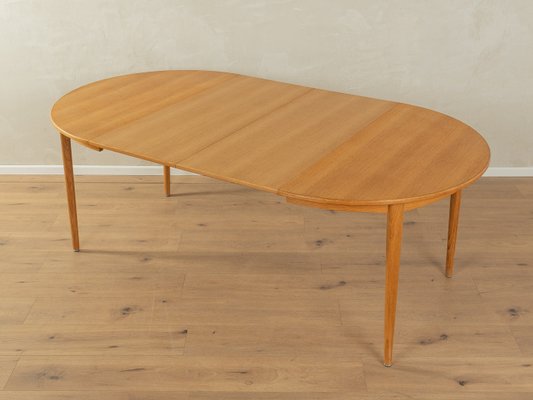 Brown Oak Dining Table, 1960s-GPP-2036784