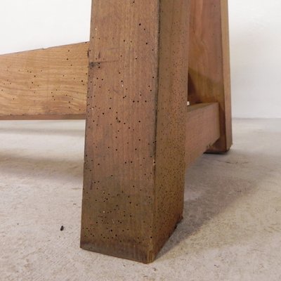 Brown Oak Workbench, 1950s-TL-2034828