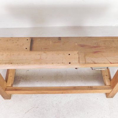 Brown Oak Workbench, 1950s-TL-2034828