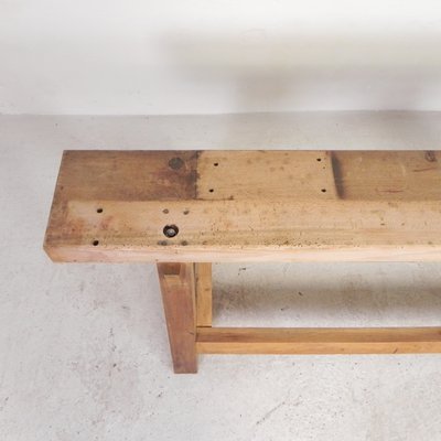 Brown Oak Workbench, 1950s-TL-2034828