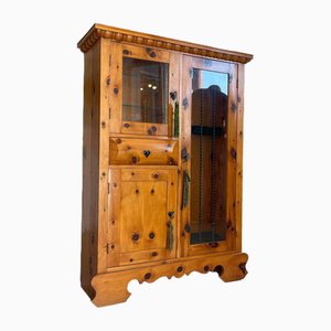 Brown Pine Wood Cabinet-PXE-2020991