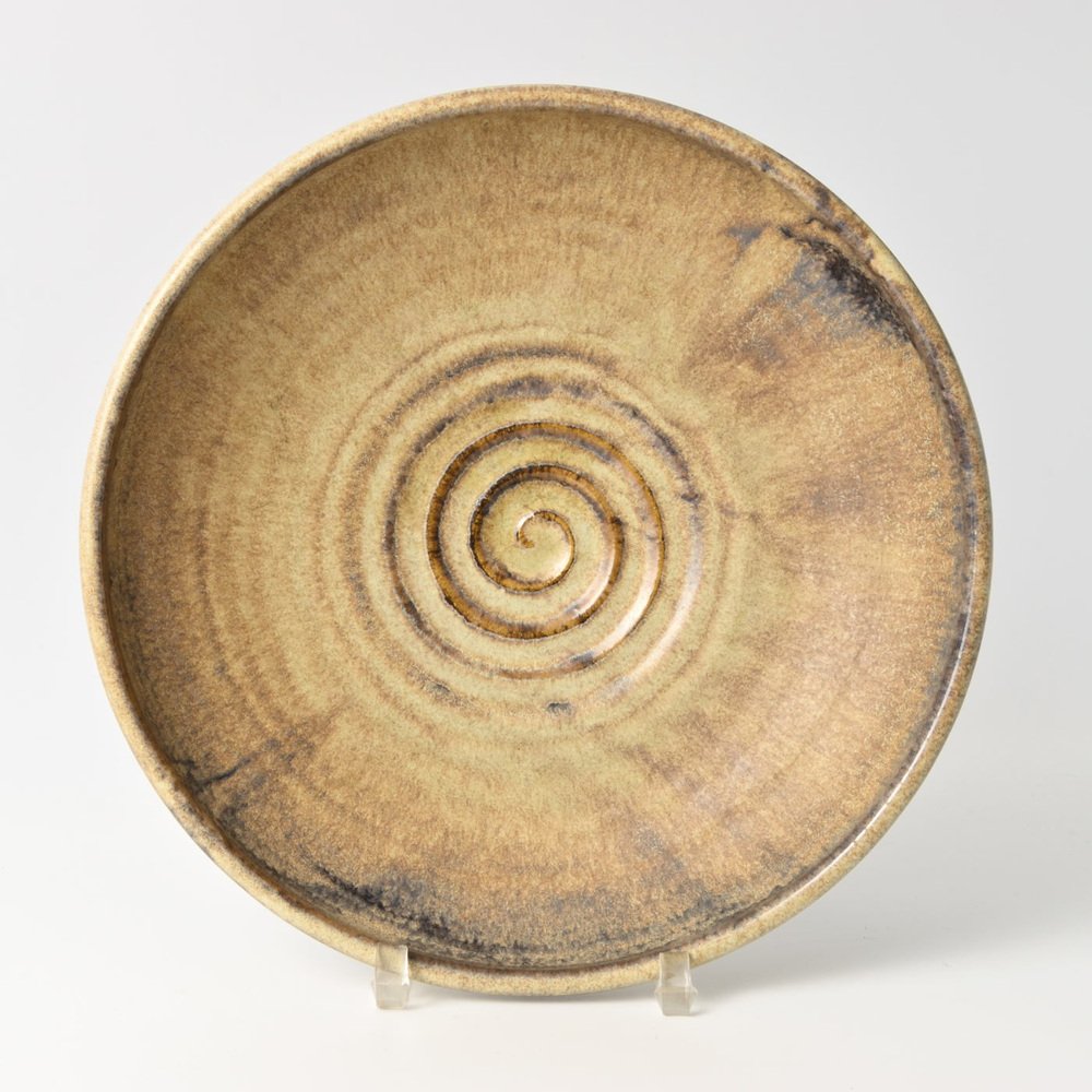 Brown Pottery Bowl by Pieter Groeneveldt, 1930s