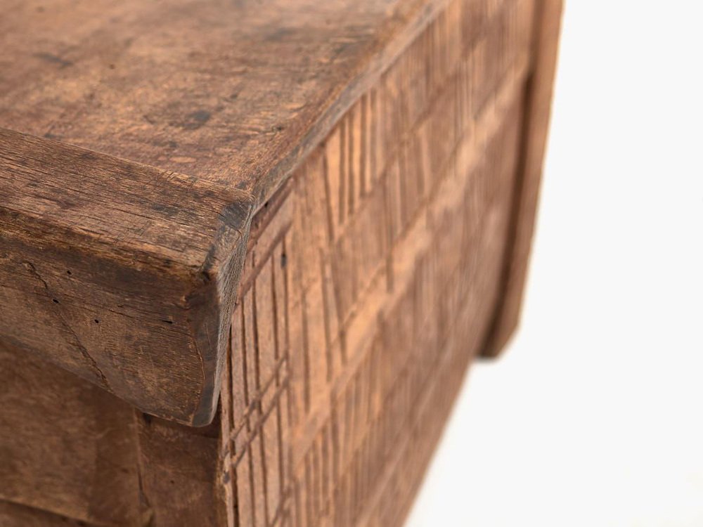 Brown Primitive Trunk, 1870s