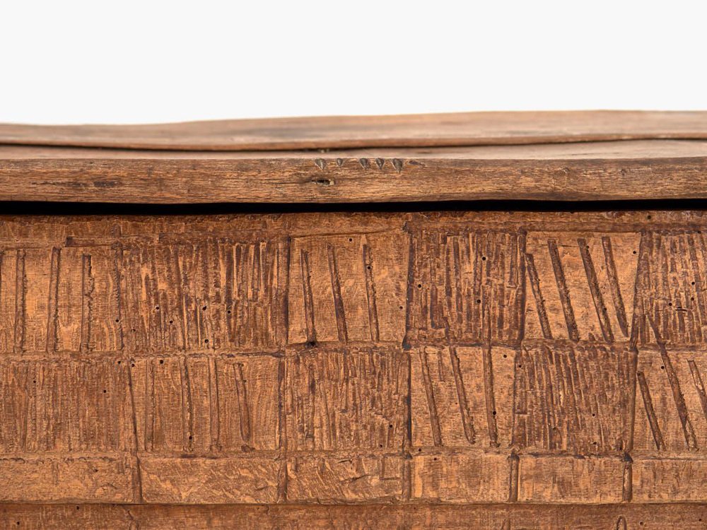 Brown Primitive Trunk, 1870s