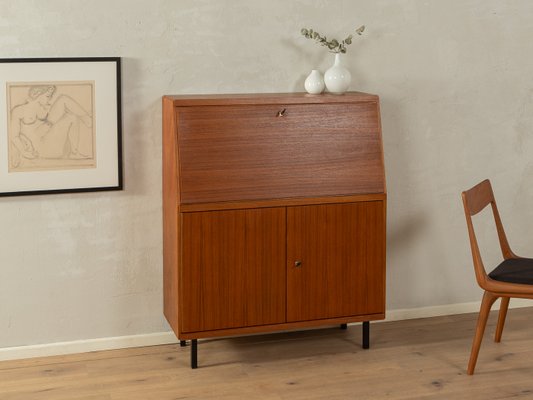 Brown Teak Secretary, 1960s-GPP-2036838