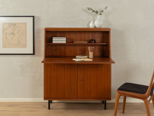 Brown Teak Secretary, 1960s-GPP-2036838