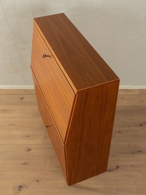 Brown Teak Secretary, 1960s-GPP-2036838