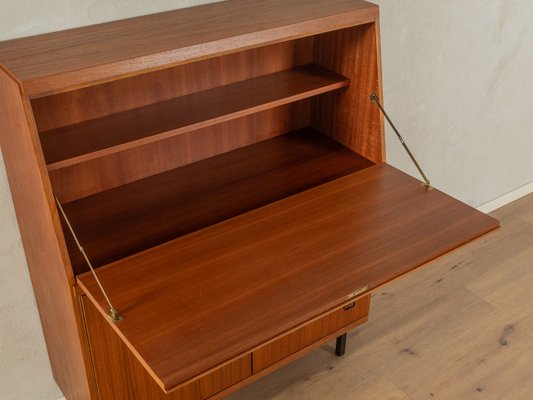 Brown Teak Secretary, 1960s-GPP-2036838