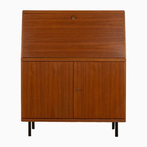 Brown Teak Secretary, 1960s-GPP-2036838