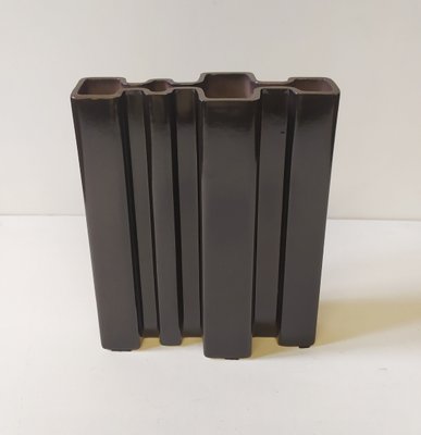 Brown Vase by Angelo Mangiarotti, 1968-EI-960852