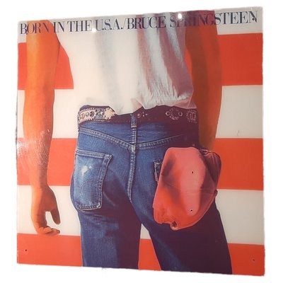 Bruce Spingsteen, Born in the USA, Print on Acrylic Glass-TCS-1240836