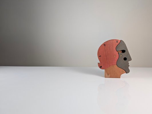 Bruno Chersicla, Sculpture Mask, 1980s, Wood-JJT-2016501