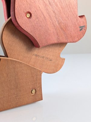 Bruno Chersicla, Sculpture Mask, 1980s, Wood-JJT-2016501