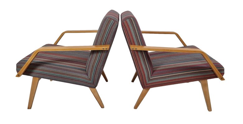 Brussels Expo 58 Armchairs from Jitona, 1960s, Set of 2-BYY-1792589