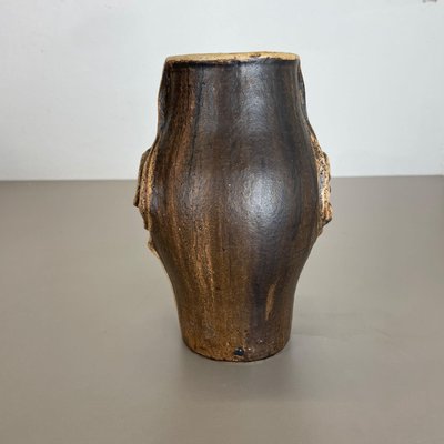 Brutalist Abstract Studio Pottery Vase by Gerhard Liebenthron, Germany, 1980s-QZ-1159860