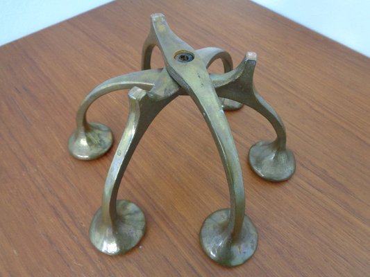 Brutalist Austrian Bronze Candleholder, 1960s-RDW-1293222