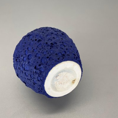 Brutalist Blue Vase from Silberdistel, 1960s-QZ-1814035