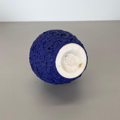 Brutalist Blue Vase from Silberdistel, 1960s-QZ-1814035