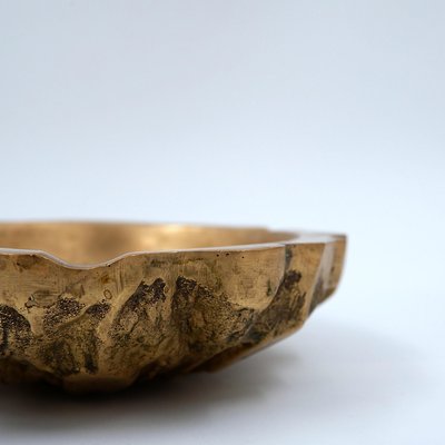 Brutalist Brass Ashtray, 1950s-NYF-2019132