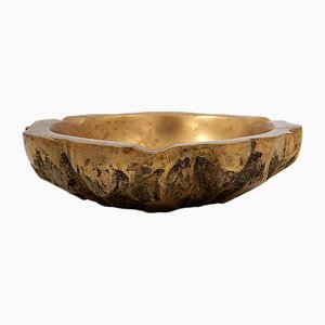 Brutalist Brass Ashtray, 1950s-NYF-2019132