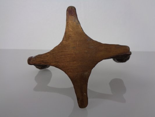 Brutalist Bronze Candleholder, 1960s-RDW-2040176