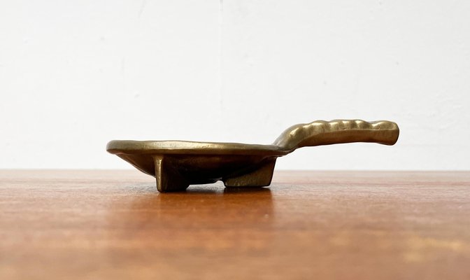 Brutalist Bronze Candleholder, 1970s-UAH-1811382