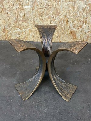 Brutalist Bronze Glass Coffee Table by Luciano, 1960s-EJL-1073315