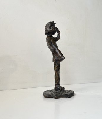 Brutalist Bronze Sculpture in the style of Alberto Giacometti-LCR-1799001