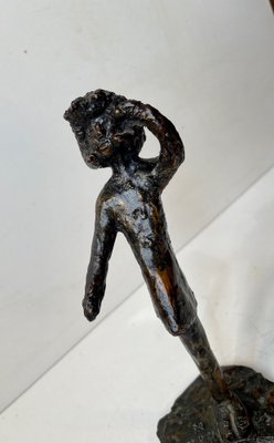 Brutalist Bronze Sculpture in the style of Alberto Giacometti-LCR-1799001