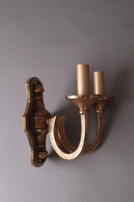 Brutalist Bronze Wall Light, Italy-ESB-1376803