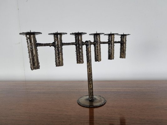 Brutalist Candle Holder, 1970s-IRH-1272587