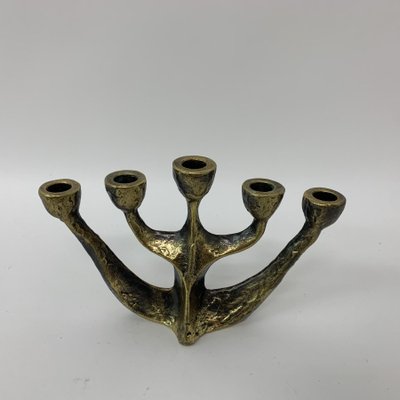 Brutalist Candle Holder from Horst Dalbeck, 1970s, Germany-BGP-1325272