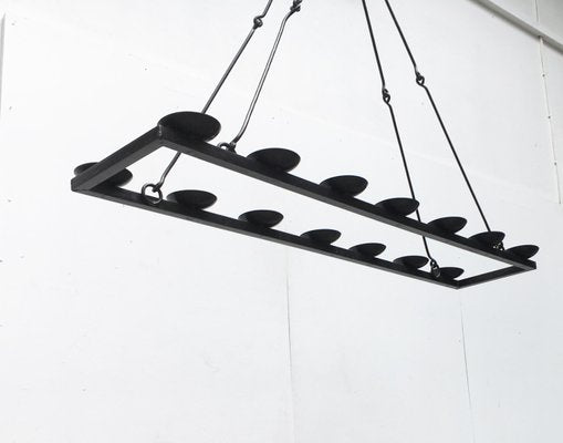 Brutalist Candleholder Chandelier-UAH-851081