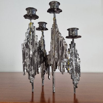 Brutalist Candleholder, Italy, 1966-PUG-1368178