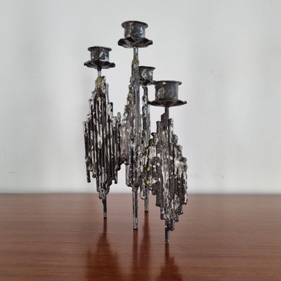 Brutalist Candleholder, Italy, 1966-PUG-1368178