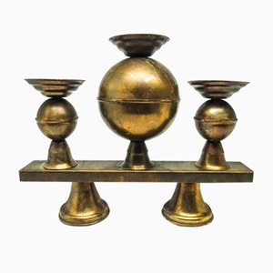 Brutalist Candleholder, Poland, 1970s-BKO-1417656