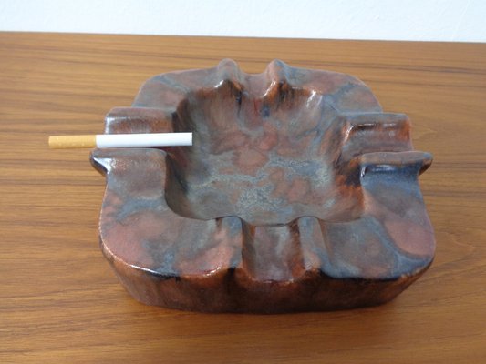 Brutalist Ceramic Ashtray, 1940s-RDW-1778538