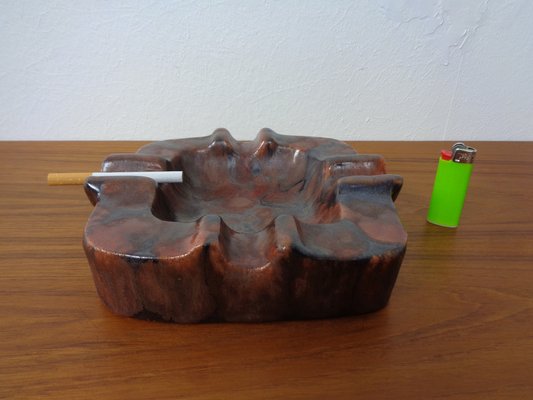 Brutalist Ceramic Ashtray, 1940s-RDW-1778538