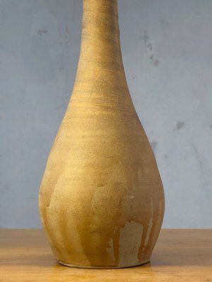 Brutalist Ceramic Table Lamp from La Borne, France, 1970s-NLF-1383878