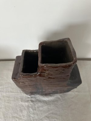 Brutalist Ceramic Vase, 1970s-ITU-1806323