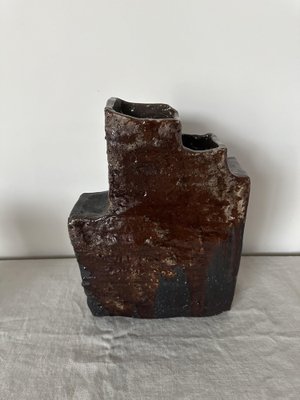 Brutalist Ceramic Vase, 1970s-ITU-1806323