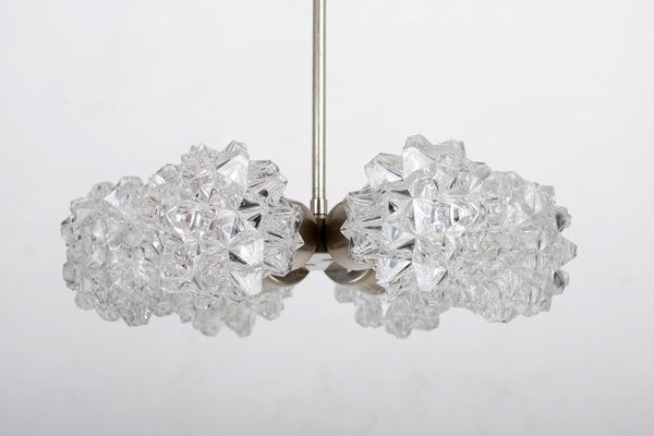 Brutalist Chandelier from Kamenický Šenov, 1970s-VHD-604640