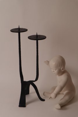 Brutalist Church Candleholder, 1960s-ESB-1366962