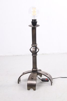 Brutalist Coarse Metal Floor Lamp, 1968-EZZ-872512