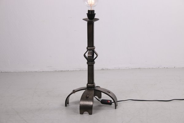 Brutalist Coarse Metal Floor Lamp, 1968-EZZ-872512