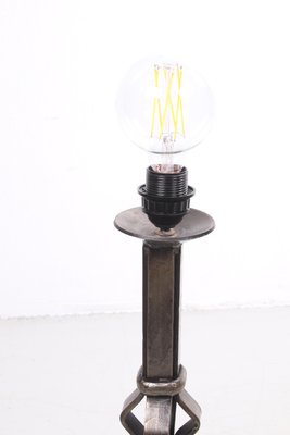 Brutalist Coarse Metal Floor Lamp, 1968-EZZ-872512