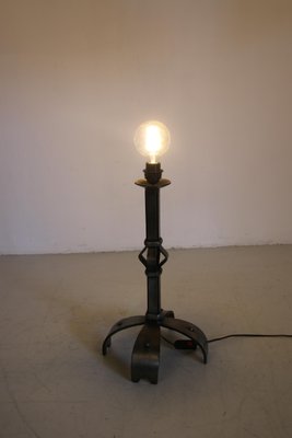 Brutalist Coarse Metal Floor Lamp, 1968-EZZ-872512